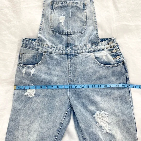 Forever 21 Ripped Overalls - Picture 6 of 11